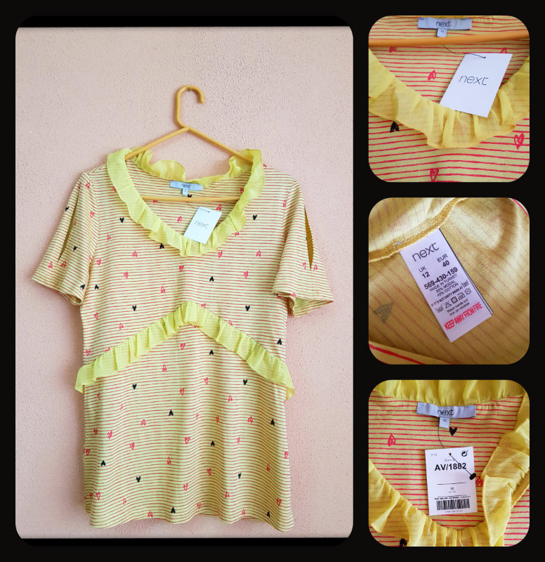 tricou galben